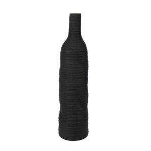 ΒΑΖΟ ΠΟΡΣΕΛΑΝΙΝΟ ΜΑΥΡΟ 13x13x60.5cm
