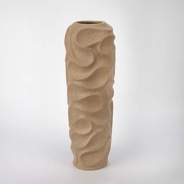 ΒΑΖΟ ΠΟΡΣΕΛΑΝΙΝΟ ΜΠΕΖ 15x15x44cm