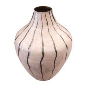 Βάζο Μεταλλικό Χειροποίητο Dusty Pink με Χρυσό 24x24x34cm | 24.250 - Box In Θεσσαλονίκη - 25ης Μαρτίου 111