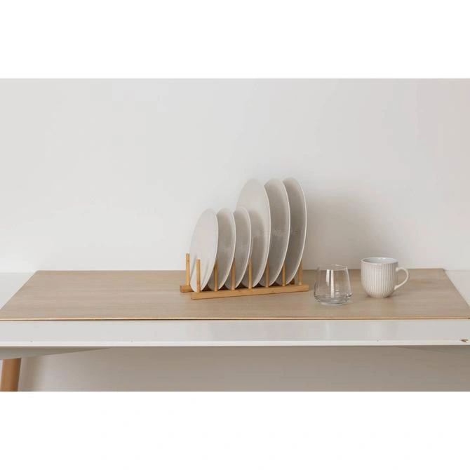 Βάση Πιάτων 6 Θέσεων Bamboo Φυσικό 11.5x30x9.5cm | Στεγνωτήρας & Οργανωτής | 07.189984 - Box In Θεσσαλονίκη - 25ης Μαρτίου 111