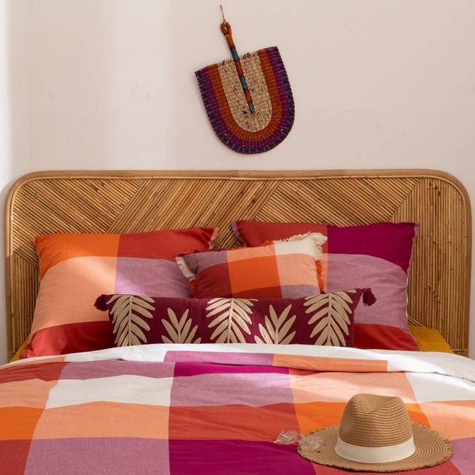 Βεντάλια Τοίχου Καλάμι Χρωματιστή 29x45cm | Boho Διακοσμητικό | 07.206430 - Box In Θεσσαλονίκη - 25ης Μαρτίου 111