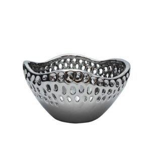 ΔΙΑΚΟΣΜΗΤΙΚΟ ΜΠΩΛ ΚΕΡΑΜΙΚΟ ΑΣΗΜΙ 24.5x23.5x13.5cm