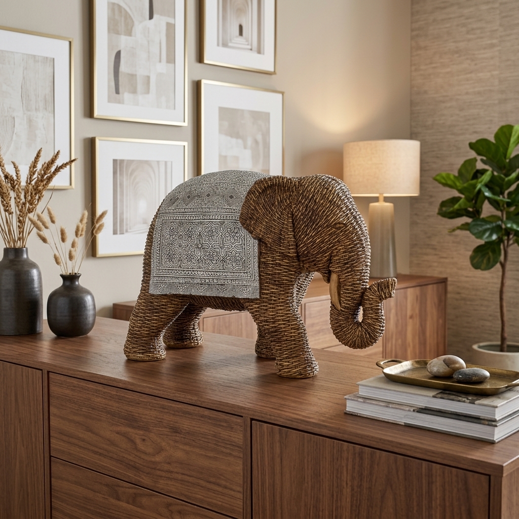 Διακοσμητικός Ελέφαντας Polyresin 29x20cm | 014.OR2024 – Modern Home Decor Figurine - Box In Θεσσαλονίκη - 25ης Μαρτίου 111