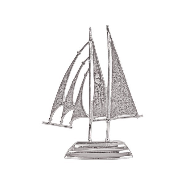 ΚΑΡΑΒΙ ΜΕΤΑΛΛΙΚΟ ΑΣΗΜΙ 30x7.5x40cm