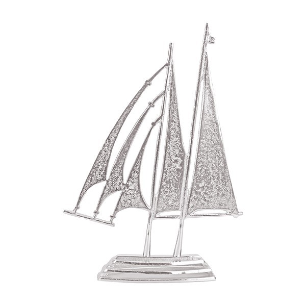 ΚΑΡΑΒΙ ΜΕΤΑΛΛΙΚΟ ΑΣΗΜΙ 35x7.5x47.5cm