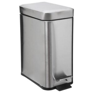 Κάδος Απορριμμάτων Παραλληλόγραμμος Ματ Inox 5L (14.5x28.2x30.5cm) | 07.160847 - Box In Θεσσαλονίκη - 25ης Μαρτίου 111