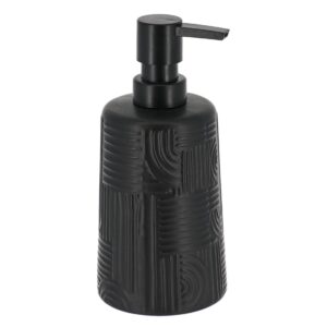 Κεραμικό Dispenser Μπάνιου 430ml (Ø8x18cm) "Ethnic Vibes" Μαύρο | 06.62207103 - Box In Θεσσαλονίκη - 25ης Μαρτίου 111