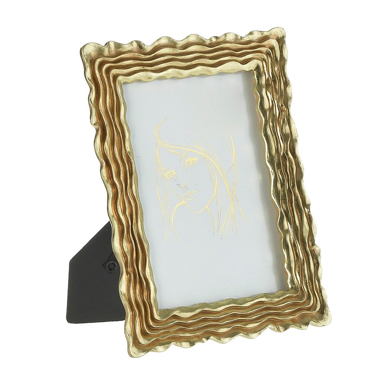 Κορνίζα Polyresin Χρυσή Ανάγλυφη 10×15εκ. | 23220-46 - Box In Θεσσαλονίκη - 25ης Μαρτίου 111
