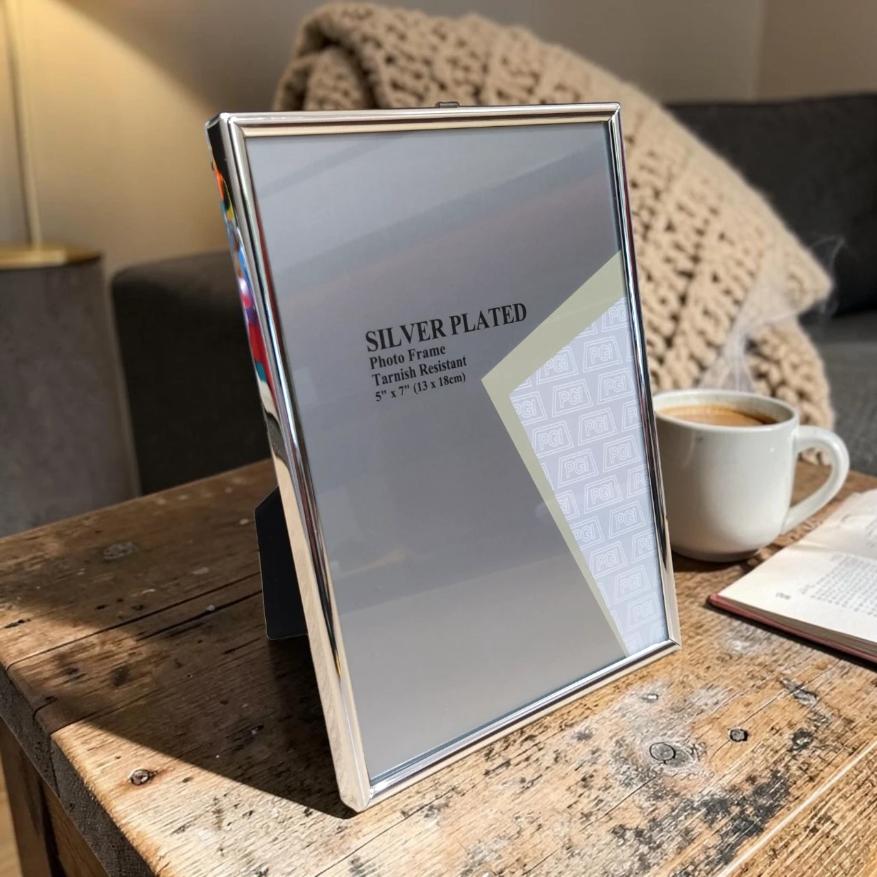 Κορνίζα Μεταλλική Επάργυρη Ασημί 10x15cm | Silver Plated 903/S - Box In Θεσσαλονίκη - 25ης Μαρτίου 111