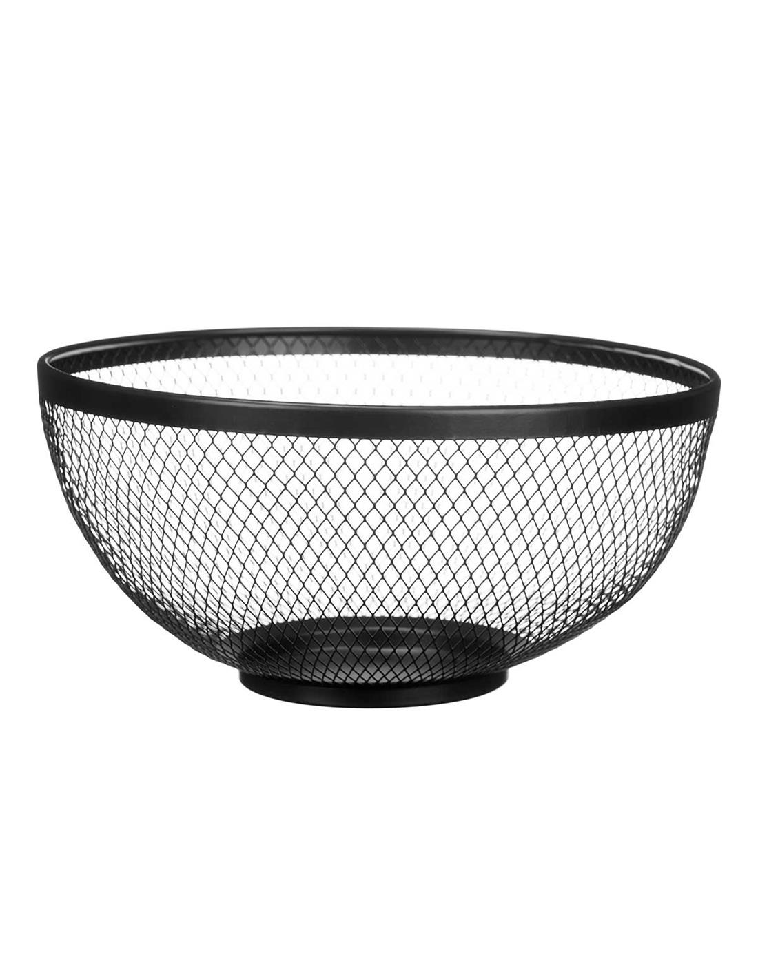 Μεταλλική Φρουτιέρα Μαύρη Φ26.5xH12.5cm | 029.64226 - Box In Θεσσαλονίκη - 25ης Μαρτίου 111