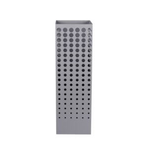 ΟΜΠΡΕΛΟΘΗΚΗ ΜΕΤΑΛΛΙΚΗ ΑΝΟΙΧΤΟ ΓΚΡΙ 15.5x15.5x49cm