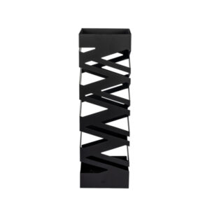 ΟΜΠΡΕΛΟΘΗΚΗ ΜΕΤΑΛΛΙΚΗ ΜΑΥΡΗ ΜΑΤ 15.5x15.5x49cm