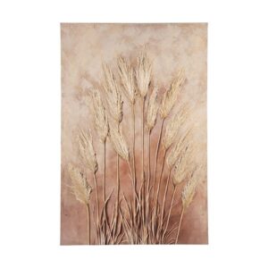 ΠΙΝΑΚΑΣ ΚΑΜΒΑΣ ΣΤΑΧΥΑ ΜΠΕΖ - ΡΟΖ 80x120cm
