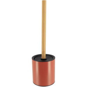 Πιγκάλ Μπάνιου Πλαστικό με Ξύλο (Ø10.2x37.5cm) Terracotta | 06.6650125 - Box In Θεσσαλονίκη - 25ης Μαρτίου 111