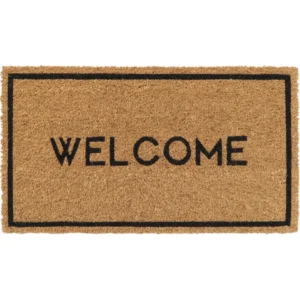Ποδόμακτρο Κοκοφοίνικα "Welcome" Με Αντιολισθητική Βάση PVC (33x60cm) | 05.862041002 - Box In Θεσσαλονίκη - 25ης Μαρτίου 111