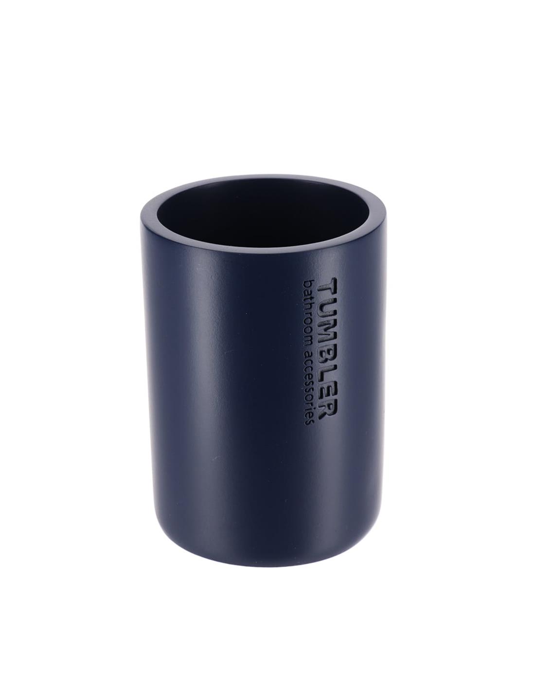 Ποτήρι μπάνιου polyresin μπλε 7