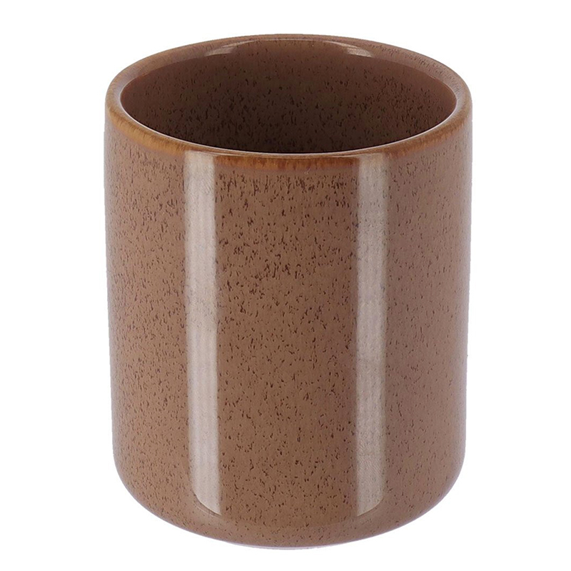 Ποτήρι οδοντόβουρτσας κεραμ. Caramel Φ7.5 H 9.5 cm - Box In Θεσσαλονίκη - 25ης Μαρτίου 111