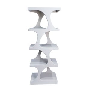 ΡΑΦΙΕΡΑ MDF ΛΕΥΚΗ 60x34x161cm