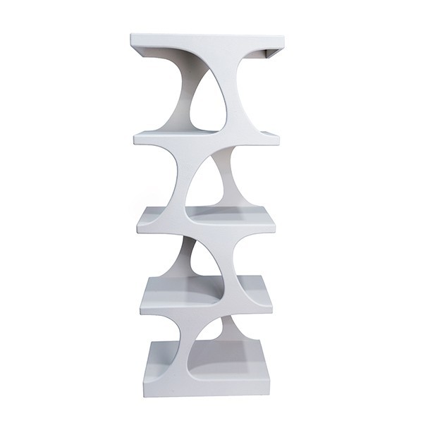 ΡΑΦΙΕΡΑ MDF ΛΕΥΚΗ 60x34x161cm