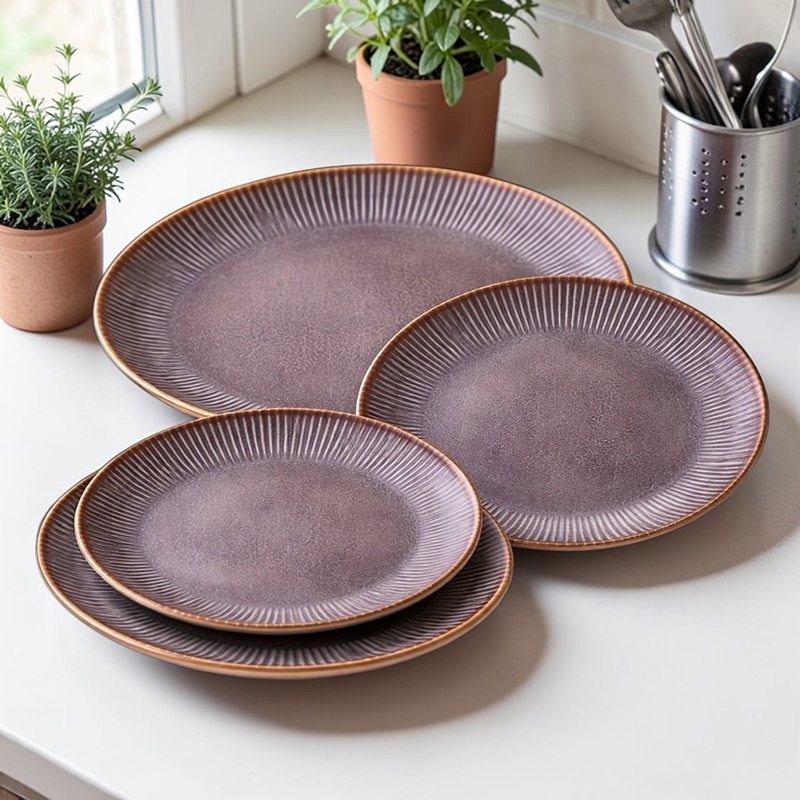 Σερβίτσιο Φαγητού 20τμχ "Aloha" In-glaze Stoneware Cryspo Trio 25.099.40 - Box In Θεσσαλονίκη - 25ης Μαρτίου 111