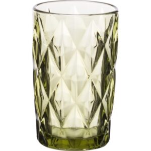 Σετ 6 Ποτήρια Νερού Γυάλινα Green 330ml Cryspo Trio Kare | 52.703.50 - Box In Θεσσαλονίκη - 25ης Μαρτίου 111