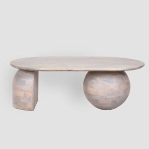 ΤΡΑΠΕΖΙ ΞΥΛΟ ΜΑΝΓΚΟ ΚΑΦΕ 110x66x45cm