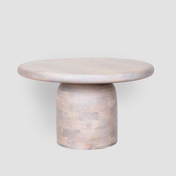 ΤΡΑΠΕΖΙ ΞΥΛΟ ΜΑΝΓΚΟ ΚΑΦΕ 75x75x45cm