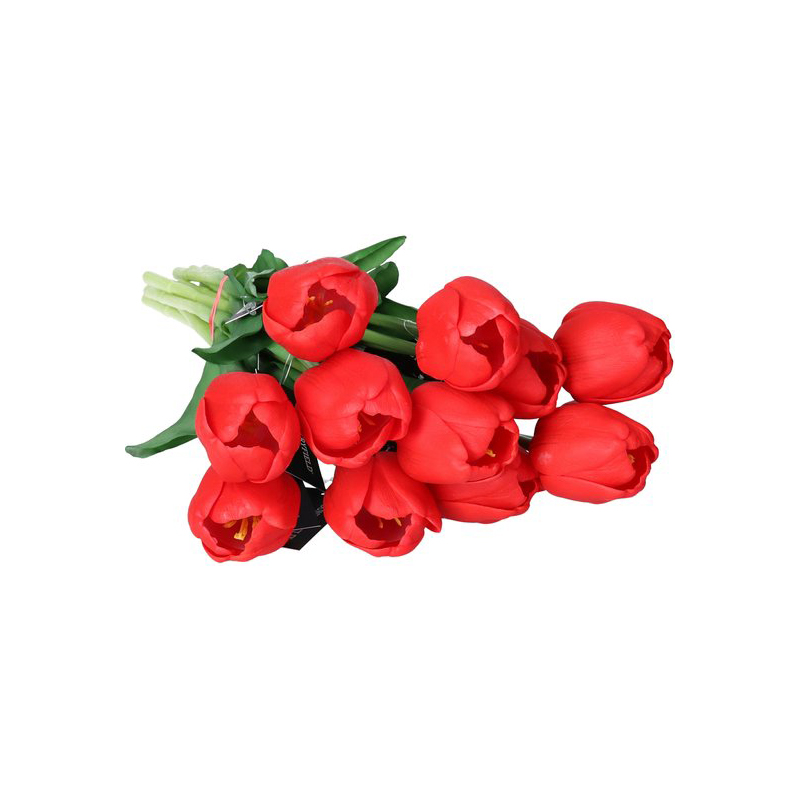 Τουλίπα Κλαδί Σιλικόνης Real Touch Κόκκινη 44cm 013.802421 - Box In Θεσσαλονίκη - 25ης Μαρτίου 111