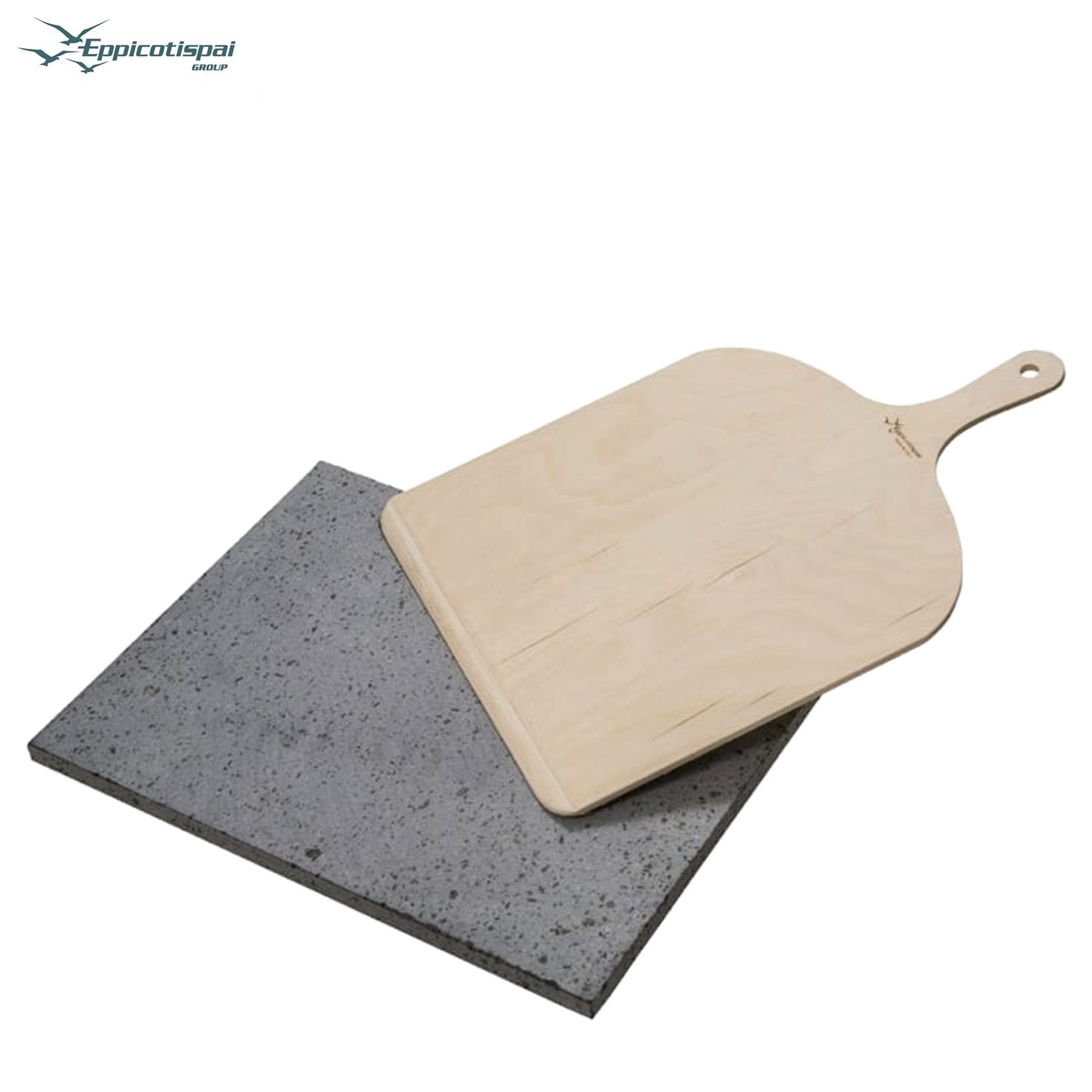 EPPICOTISPAI ETNA ΣΕΤ PIZZA ΠΕΤΡΑ 38X30εκ. & ΞΥΛΙΝΗ ΣΠΑΤΟΥΛΑ 41Χ30εκ. – 2060/Β-Box in Thessaloniki