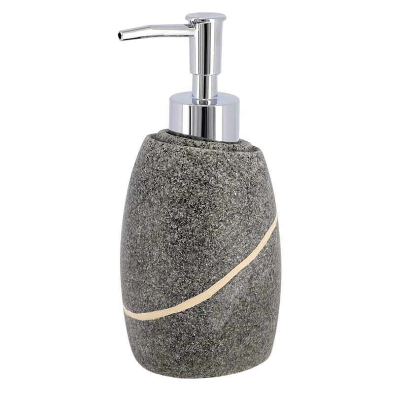 Dispencser polyresin/stone effect/γκρι 9.1x8.5x17 cm | 06.62153180 - Box In Θεσσαλονίκη - 25ης Μαρτίου 111