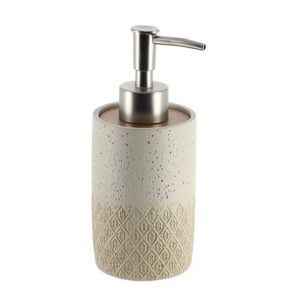 Dispenser Ποτήρι μπάνιου polyresin "T-D Engraved" σε μπεζ χρώμα | 06.62159104 - Box In Θεσσαλονίκη - 25ης Μαρτίου 111