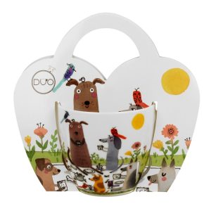 Duo Κούπα Πορσελάνης 460ml "Dog Picnic" σε Sleeve Συσκευασία Δώρου | 070.953876 – Dog Lover's Mug - Box In Θεσσαλονίκη - 25ης Μαρτίου 111
