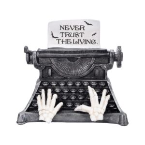 VINTAGE ΓΡΑΦΟΜΗΧΑΝΗ ΜΕ ΕΠΙΓΡΑΦΗ ''NEVER TRUST THE LIVING''