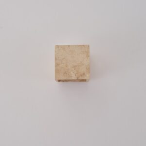 Απλικα τοιχου τραβερτινα 1xg9 max 7w 120x120mm Arte Illumina lito