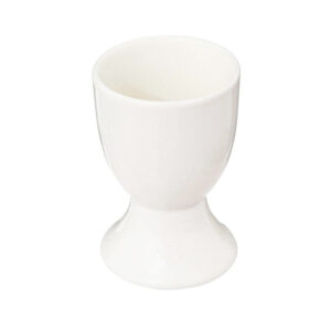 Αυγοθήκη Stoneware "NORA" Λευκή | Κεραμική Αυγοθήκη Φ4