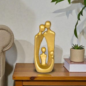 Διακοσμητικό Γλυπτό Οικογένεια σε Χρυσό Χρώμα 6.5x4x15.5cm | 752-27109 – Minimal Αγαλματίδιο Συμβολισμού - Box In Θεσσαλονίκη - 25ης Μαρτίου 111