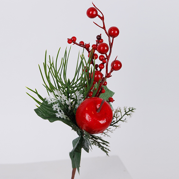 ΚΛΑΔΙ ΜΕ BERRIES ΚΟΚΚΙΝΑ ΚΑΙ ΜΗΛΟ 26cm