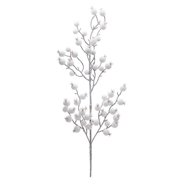 ΚΛΑΔΙ ΜΕ BERRIES ΧΙΟΝΙΣΜΕΝΟ 75cm