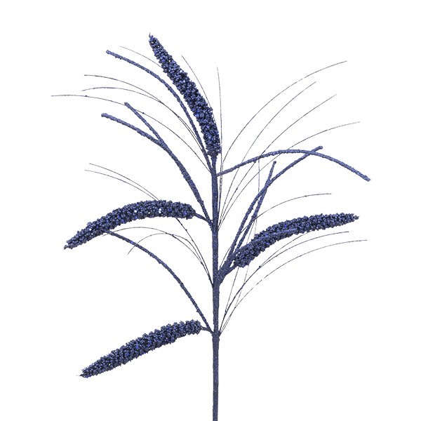 ΚΛΑΔΙ ΜΕ GLITTER ΒΑΘΥ ΜΠΛΕ ΣΤΑΧΥ 84cm