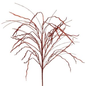 ΚΛΑΔΙ ΜΕ GLITTER ΚΟΚΚΙΝΟ GRASS 83cm