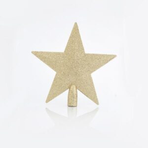 ΚΟΡΥΦΗ ΔΕΝΤΡΟΥ ΑΣΤΕΡΙ ΧΡΥΣΟ ΜΕ GLITTER ΠΛΑΣΤΙΚΟ 20.5cm
