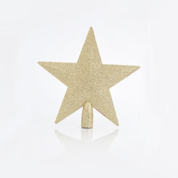 ΚΟΡΥΦΗ ΔΕΝΤΡΟΥ ΑΣΤΕΡΙ ΧΡΥΣΟ ΜΕ GLITTER ΠΛΑΣΤΙΚΟ 20.5cm