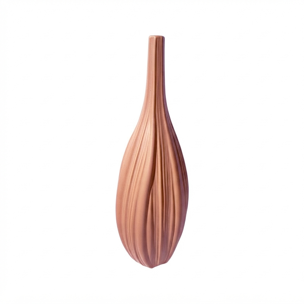 Κεραμικό Διακοσμητικό Βάζο Peach 14.5x14.5x44.5cm | K9192B-LB - Box In Θεσσαλονίκη - 25ης Μαρτίου 111
