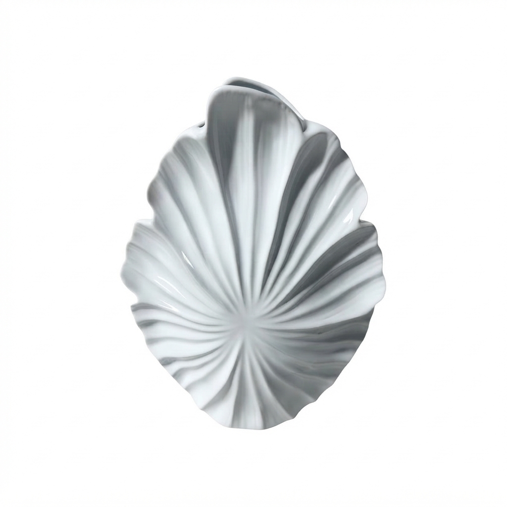 Κεραμικό Πλακέ Βάζο Λευκό 26x11x36.5cm | L0065B-W - Box In Θεσσαλονίκη - 25ης Μαρτίου 111