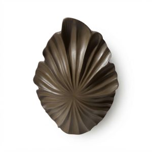 Κεραμικό Πλακέ Βάζο Σκούρο Καφέ 26x11x36.5cm | L0065B-DB - Box In Θεσσαλονίκη - 25ης Μαρτίου 111