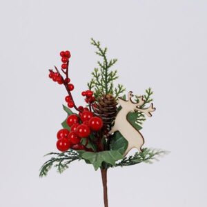 ΠΙΚΑΚΙ ΜΕ ΚΟΚΚΙΝΑ BERRIES ΚΑΙ ΕΛΑΦΑΚΙ