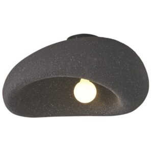 Πλαφονιερα πολυστερινη 1xe27 max 15w φ50cm μαυρη Arte Illumina teral