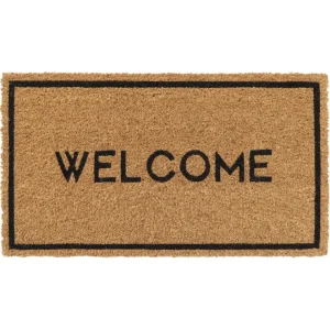 Ποδόμακτρο Κοκοφοίνικα "Welcome" Με Αντιολισθητική Βάση PVC (33x60cm) | 05.862041002 - Box In Θεσσαλονίκη - 25ης Μαρτίου 111
