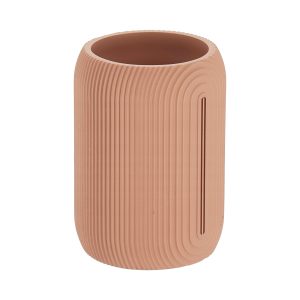 Ποτήρι Οδοντόβουρτσας Polyresin Κεραμιδί 270ml 7.5x10.5cm | 06.61188153 - Box In Θεσσαλονίκη - 25ης Μαρτίου 111