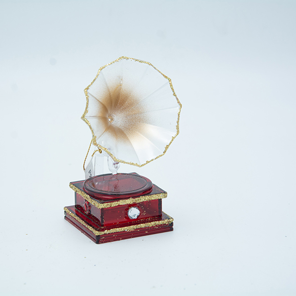 ΣΤΟΛΙΔΙ ΑΚΡΥΛΙΚΟ ΓΡΑΜΜΟΦΩΝΟ ΚΑΦΕ 5.3x5.3x10.6cm